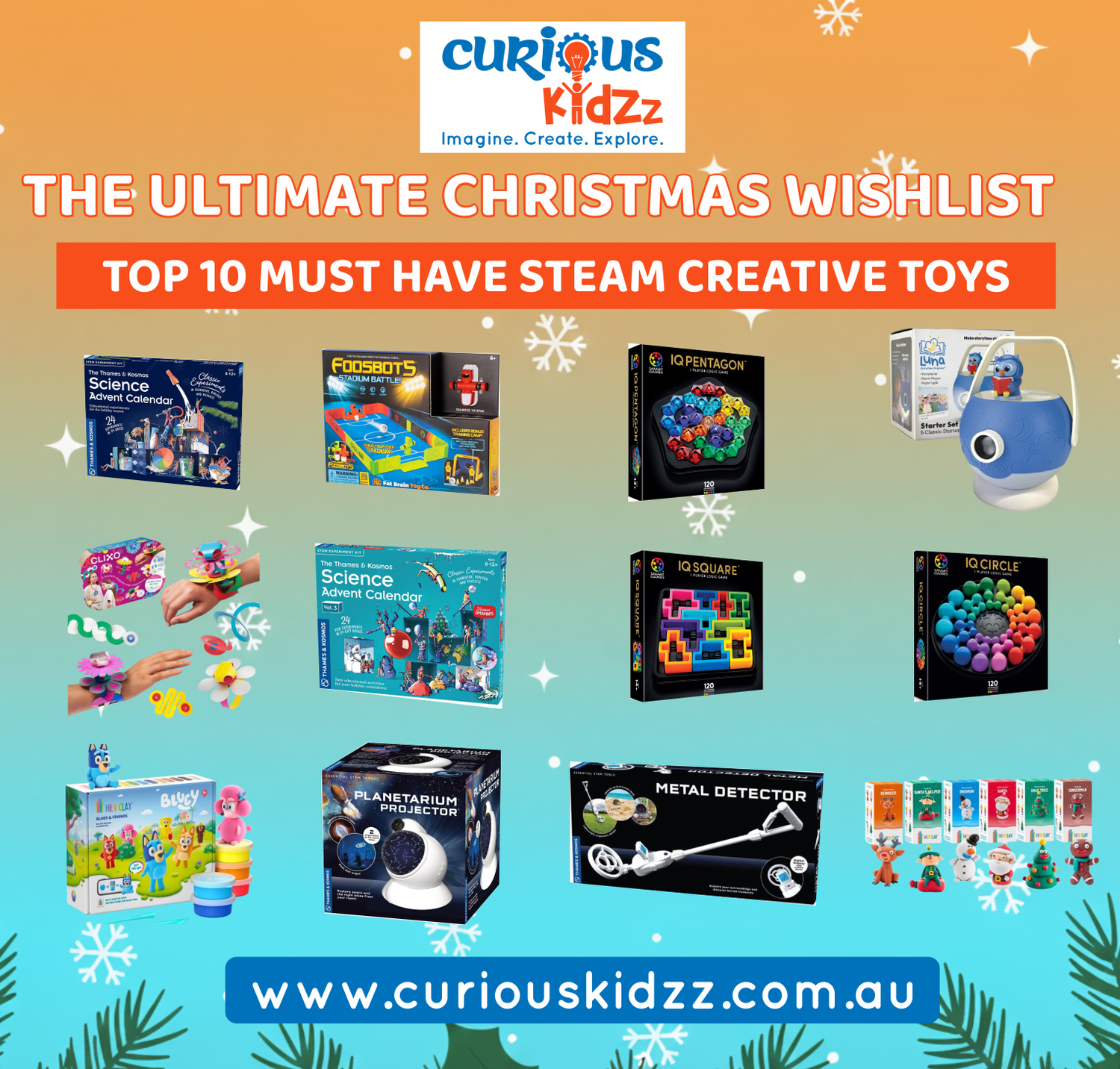 The Ultimate Christmas Wish List: Top 10 Must-Have STEM & Creative Toys from CuriousKidzz