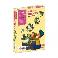 Moody Snakes – A Maze and A Puzzle