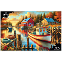 Puzzle Master - Life on a Canal 1000 Piece Puzzle