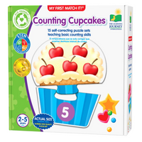 The Learning Journey My First Match It! – Counting Cupcakes