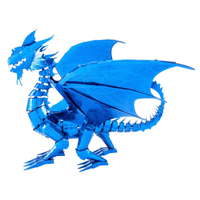 Metal Earth IconX - Blue Dragon