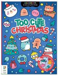 Kaleidoscope Sticker Colouring: Too Cute Christmas