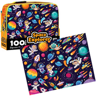 Space Explorer Jigsaw & Lunch Box Cooler - Puzzle Master