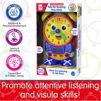 The Learning Journey: Telly the Teaching Time Clock (Updated Version)