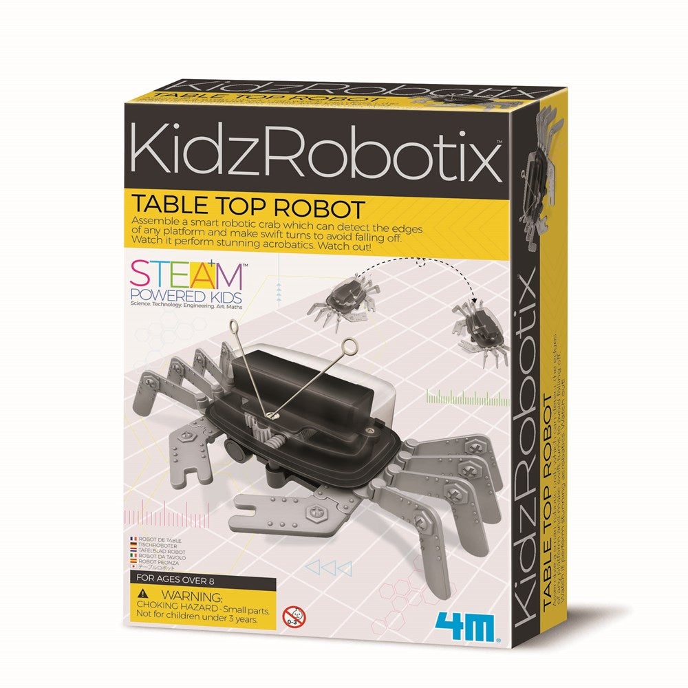 4M Kidzrobotix table top robot STEM build kit packaging