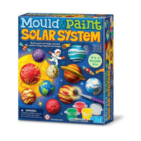 Solar system mould & paint kit box with planet molds and paint pots