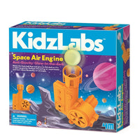 KidzLabs Space Air Engine science kit box with glowing space artwork