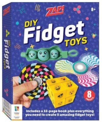 DIY fidget toys activity set box with 8 fidgets