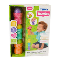 Tomy - Hide & Squeak Egg Stackers