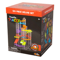 Fat Brain Toys Trestle Tracks Deluxe Set - 124 Pcs