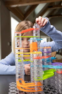 Fat Brain Toys Trestle Tracks Deluxe Set - 124 Pcs