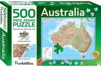 Hinkler Puzzlebilities Australia Map 500