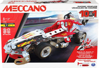 Meccano 10 Model Set - Racing Vehicle Building Kit 225 Parts