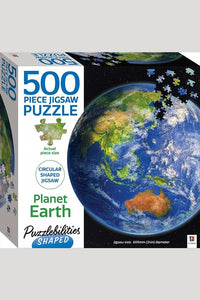 Puzzlebilities Shaped 500pc Jigasw Puzzle - Planet Earth
