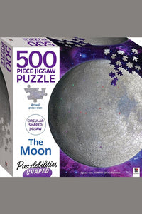 Puzzlebilities Shaped 500pc Jigsaw Puzzle - The Moon