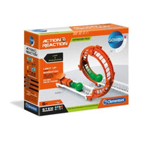 STEM reaction loop set with orange track and green balls, Galileo expansion pack box