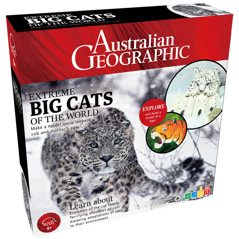Australian Geographic Extreme Big Cats of the World book cover
