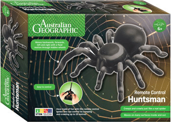 Australian Geographic RC Huntsman remote control spider toy in retail box