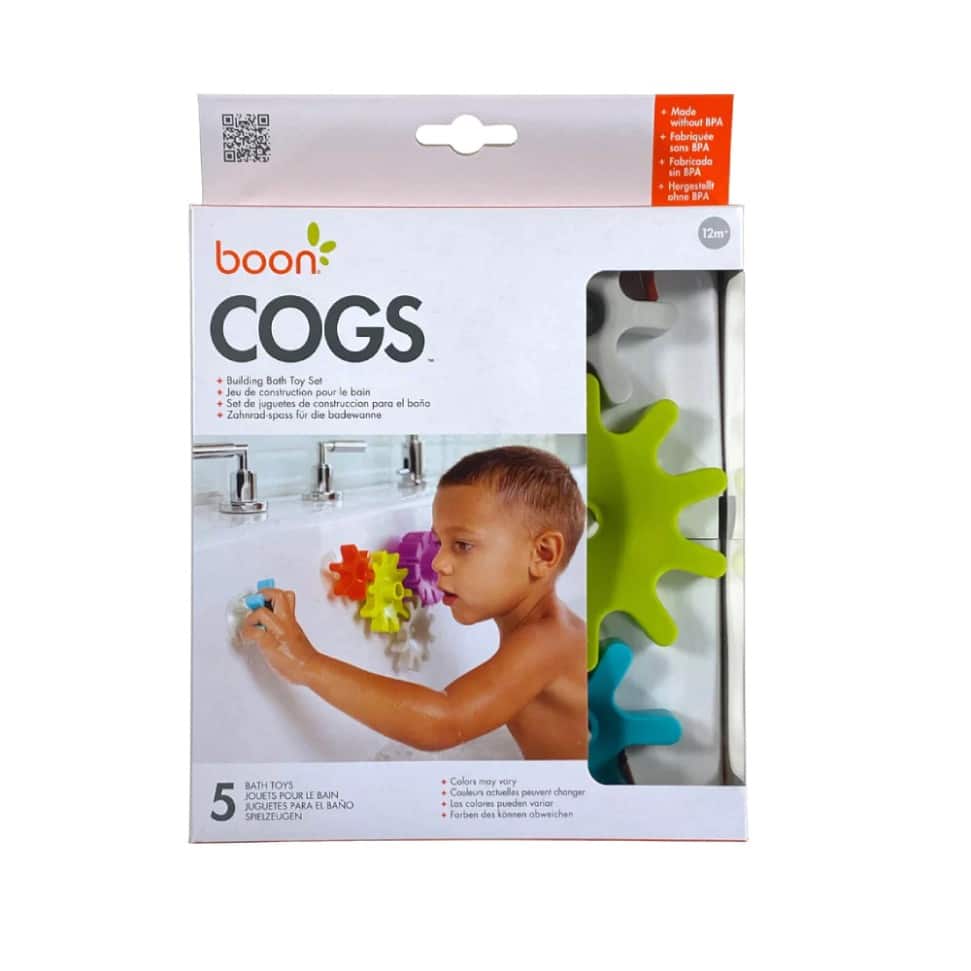 Boon COGS bath toy cogs gear set in retail box