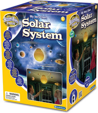Brainstorm My Very Own Solar System kit box with planet-mobile artwork