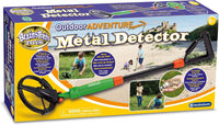 Brainstorm Outdoor Adventure Metal Detector toy kit box with illustrated detector