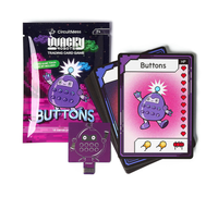 CircuitMess WAcky Robots Buttons card pack with robot cards and purple decks