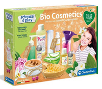 Clementoni Bio Cosmetics science play kit in retail box, 8+.