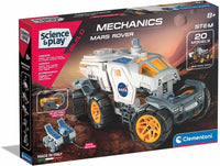 Clementoni NASA Mars Rover Mechanics build set box with 20 models and electric motor