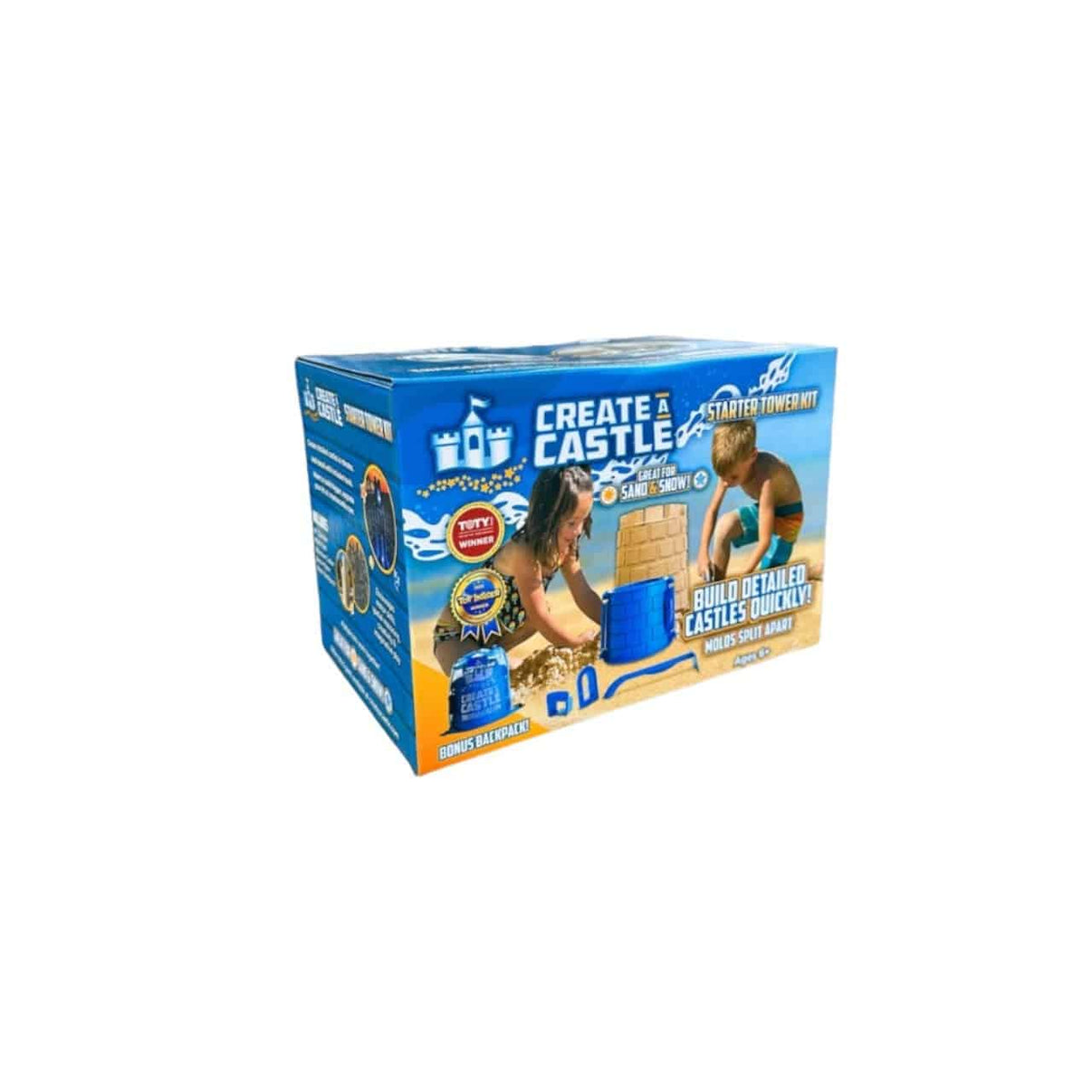 Create a Castle starter tower kit retail box