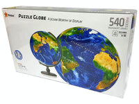 Puzzle Sphere 9" Blue Earth Jigsaw Puzzles 540 -- Pintoo