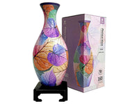 Puzzle Vase Colorful Leaves 3D Jigsaw Puzzle 160 Pieces -- Pintoo