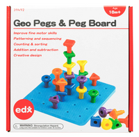 Learning Can Be Fun - Geo Pegs and Peg Board