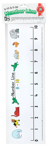 Learning Can Be Fun | Student Number Line 0-30 Hangsell