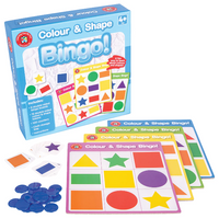 Learning Can Be Fun - Colour & Shape Bingo