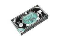 Fish puzzle box with black packaging and teal fish puzzle card