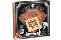 Einstein's Number Puzzle boxed set with wooden number board and tile blocks