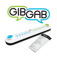 Fat Brain Toys GibGab talking game with speech unit and included instruction cards