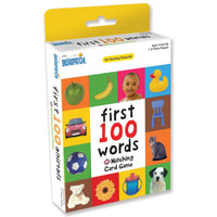 Word matching card game box, Briarpatch First 100 Words