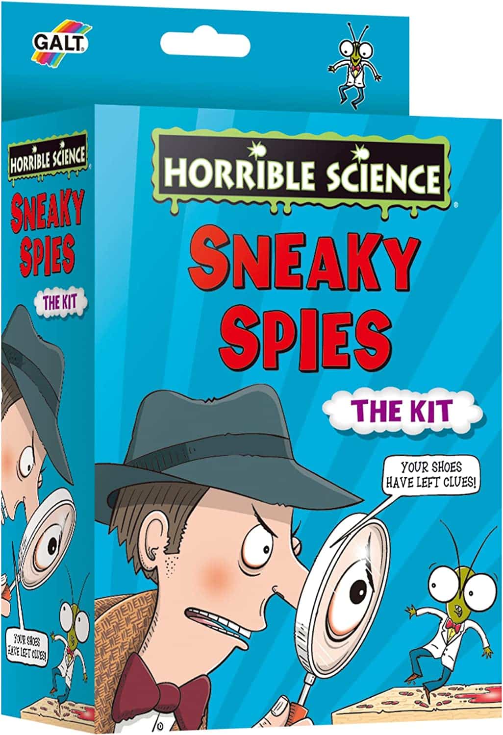 Galt Horrible Science Sneaky Spies toy science kit box with cartoon spy art