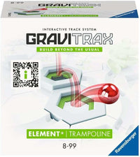 GraviTrax Element* Trampoline interactive track pack with red ball, 8–99