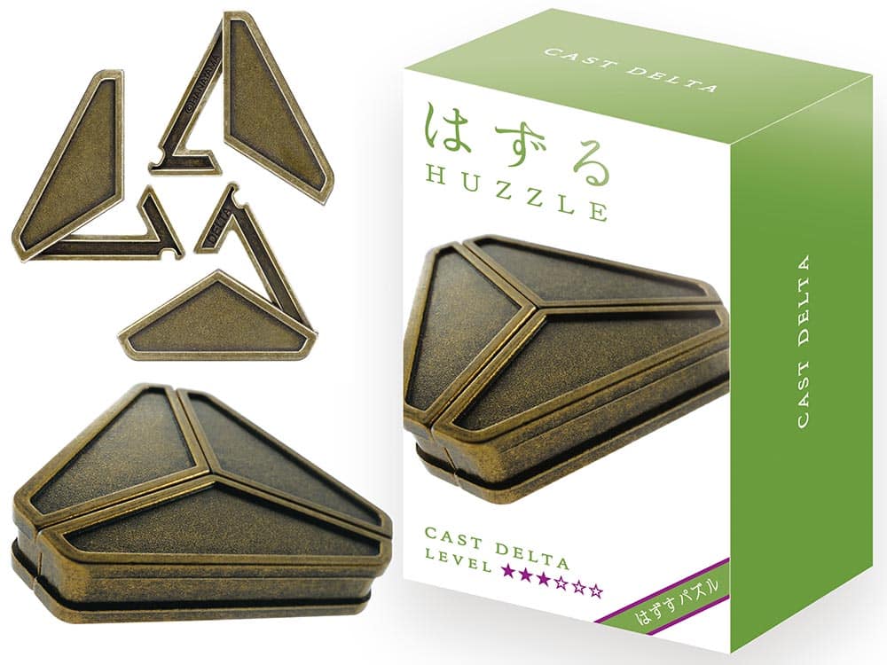 Hanayama Huzzle dice puzzle level 3 cast delta pieces