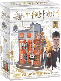 3D puzzle box for Wizard Wheezes, 62-piece