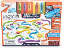 Hexbug nano Zone micro robotic track set box with colorful track pieces