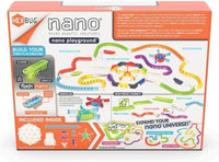 Hexbug nano playground toy set box with colorful track layout and micro-robot features