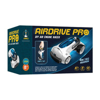 DIY air engine racer kit box with AirDrive Pro branding and toy car image