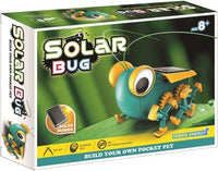 Johnco Solar Bug building toy in retail box, green and orange