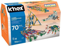 K'NEX Classic Constructions 70 model set box with 70 builds and 705 pieces