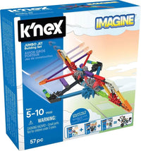 Knex Jumbo Jet building set box with 57 pieces