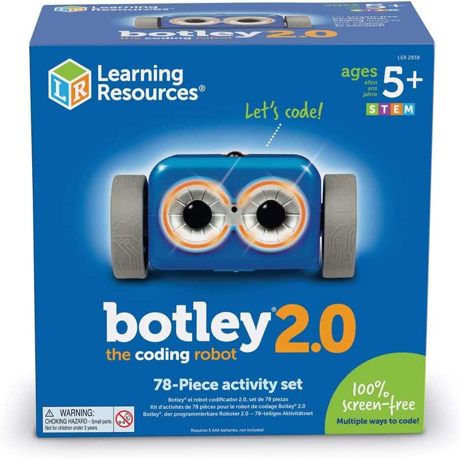 Learning Resources Botley 2.0 box packaging with robot illustration and age 5+ label