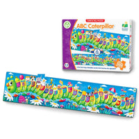 ABC Caterpillar long and tall alphabet puzzle in printed cardboard box